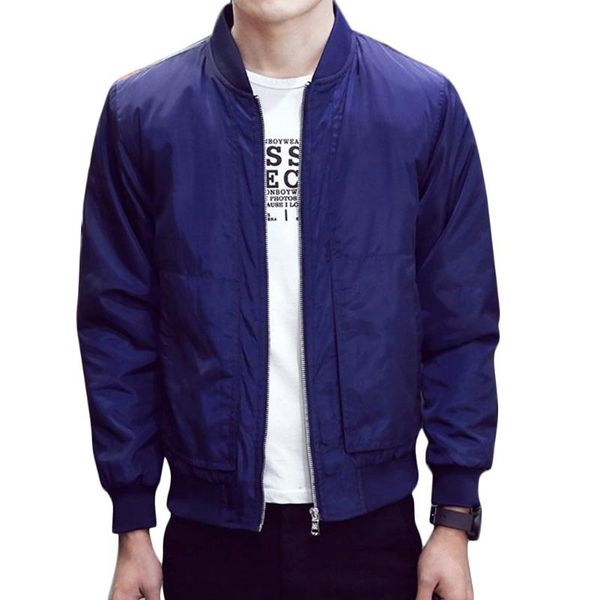 

men fashion vintage baseball padded jacket slim bike motorcycle coat zip outwear, Black;brown