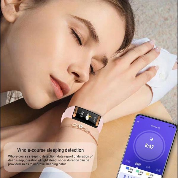 

intelligent e78 lipstick style, ip68, waterproof, sleep tracker, bracelet, blood prsure, women's spor