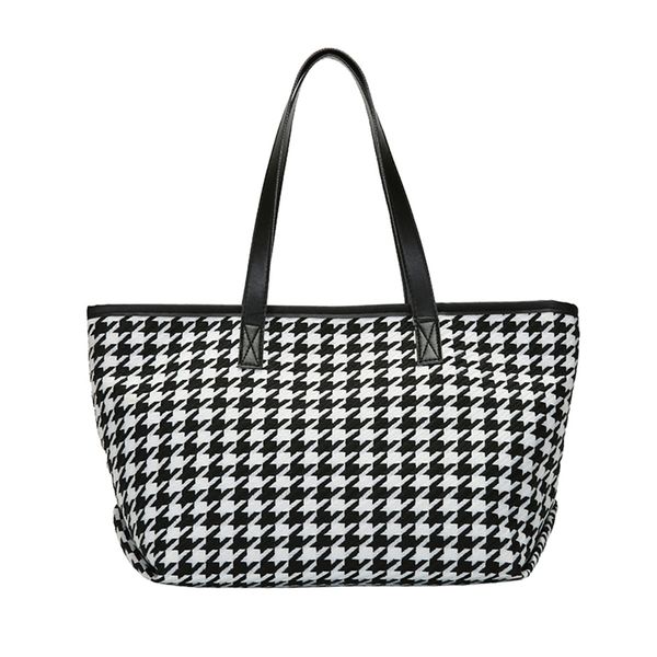 

hbp women shoulder bag high capacity pu leather tote ladies pure hand bag foldable reusable shopping travel bags black