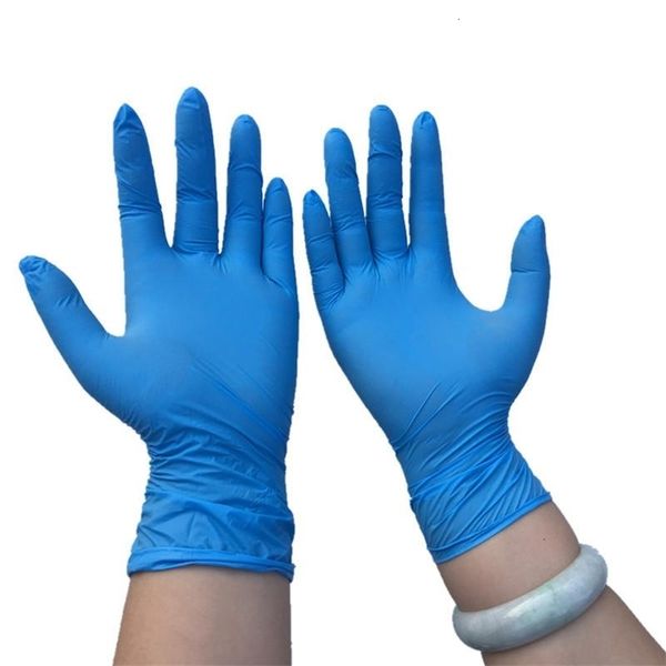 

disposable dewblack food grade waterproof allergy work safety nitrile gloves mechanic