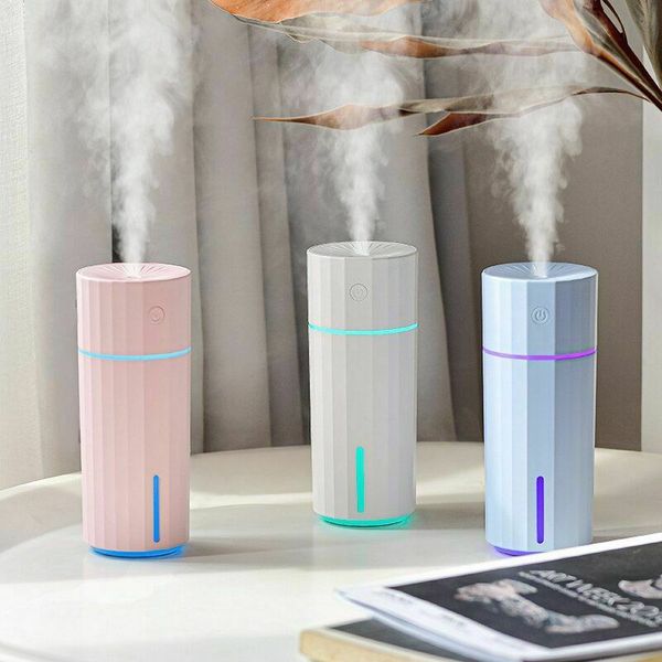 

mini ultrasonic humidifier led lamp car essential oil diffuser usb fragrance #25