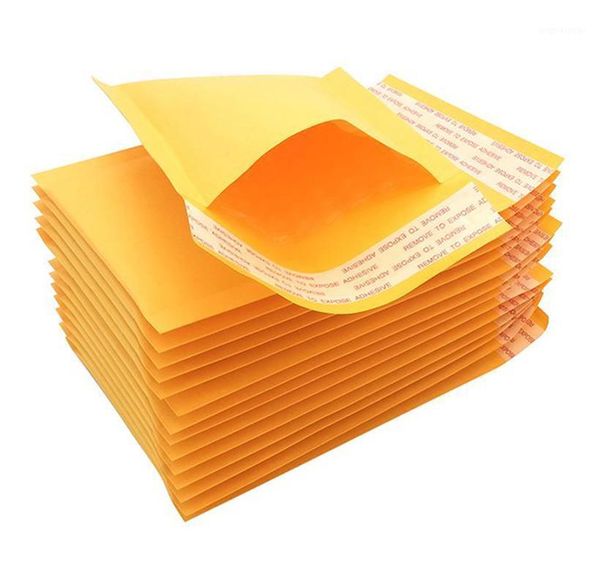 

50pcs kraft paper bubble envelopes bags mailing bag bubble mailer envelopes envelope padded shipping bag1