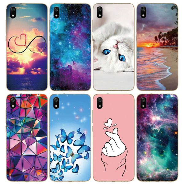 

millet redmi 7a silicone cover complete protective cover, redmi 7a tpu soft back covervfe1