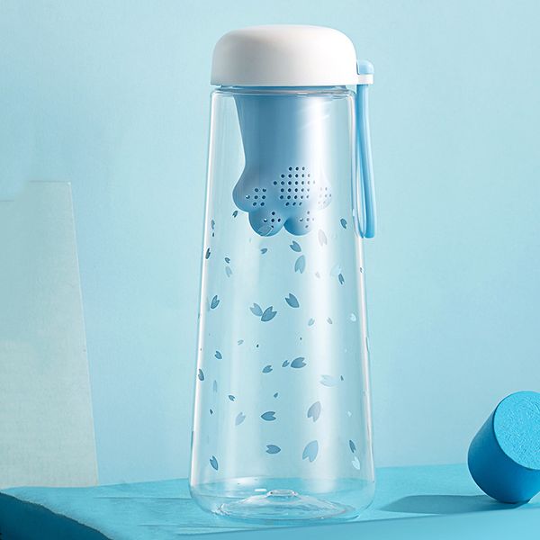 

casual cup kitty plastic girl student portable water mug scented tea transparent creative lovely tumbler factory direct selling 12 5cx p1