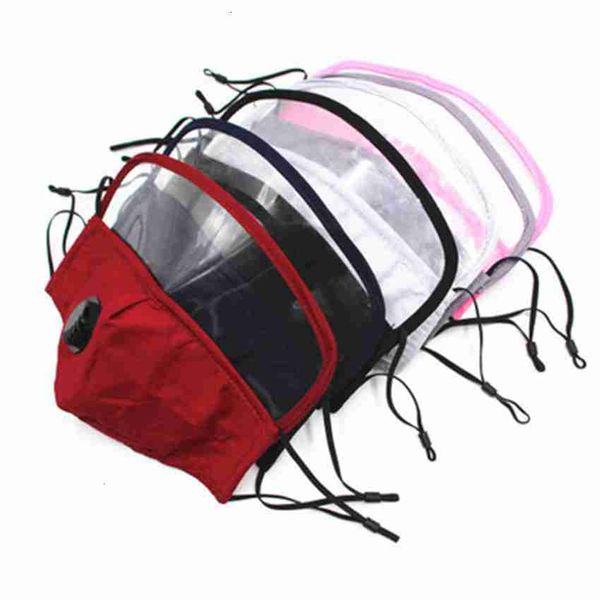 

factory in 2 1 with eye dustproof washable cotton valve cycling reusable mask protective face shield zza2369 200pcs 7 p1ytx
