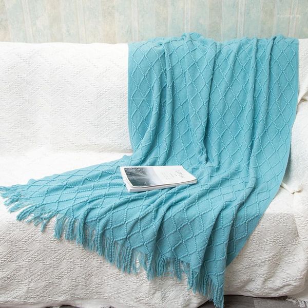

xpay 2020 winter multifunction wool scraves plus size bandanas warm shawls thin blankets1, Blue;gray