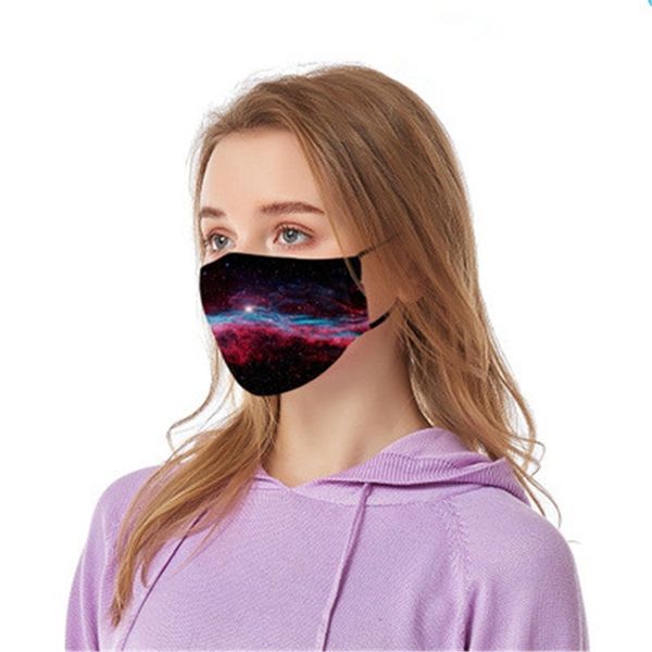 

famask dust-proof gauze outdoor print comfortable 5pc fa maskswasable and reusable fa-mask-wasable maske#806