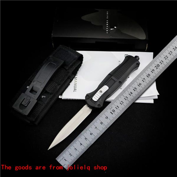 

mini made 3310 bench automatic knife 3300 infidel pocket knife d2 edge out the front double action auto tactical survival knife ut85 qynf um