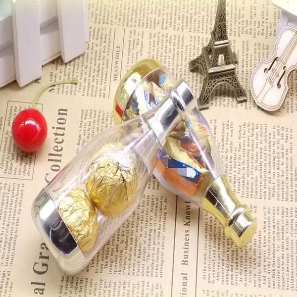 

gift wrap candy box bag chocolate cookies bottle for birthday wedding party decor craft diy favor baby shower clear/golden/slivery
