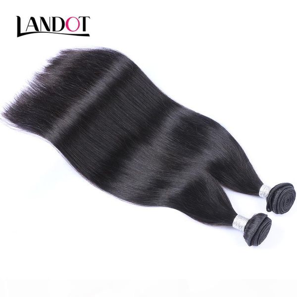 

grade 9a peruvian malaysian indian brazilian straight virgin human hair weave 2 bundles unprocessed remy hair extensions natural black color