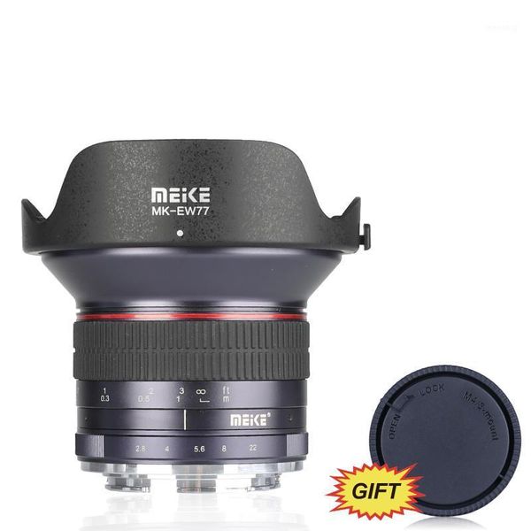 

MEKE 12mm f/2.8 Ultra Wide Angle Fixed Lens for Canon EF-M mount cameras+Free Gift1