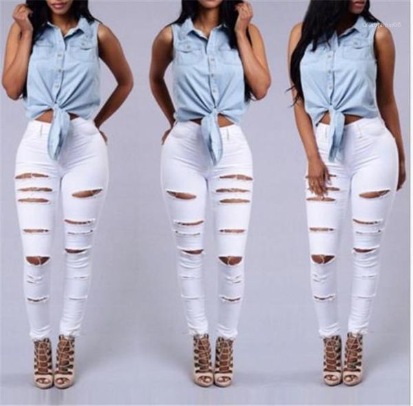 

apparel womens hole designer fashion jenas zipper slim solid color black female clothing summer auutmn casual, Blue