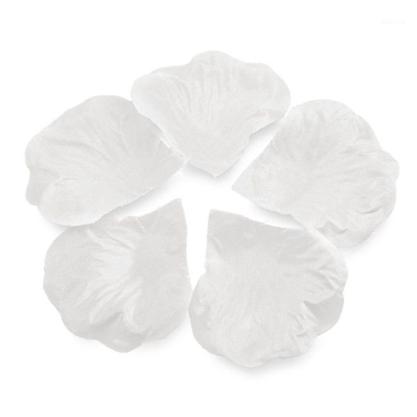 

1000x artificial silk rose petal confetti wedding birthday party decoration white1