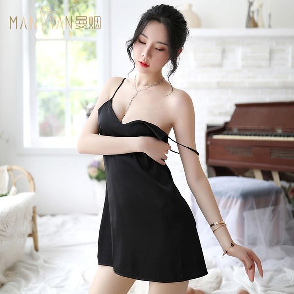 

woman lingeries lace women collant sleeveless women sleepwear pajamas pantyhose clothing 21ss sexe lace pajamas, Black;white