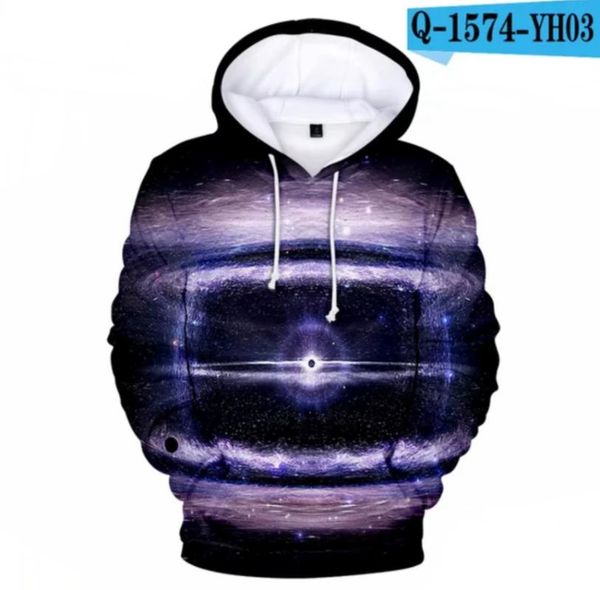 

funny space galaxy hoodies men/women sweatshirt hooded 3d brand clothing cap hoody print galaxy jacket long sleeve cool clothes, Black