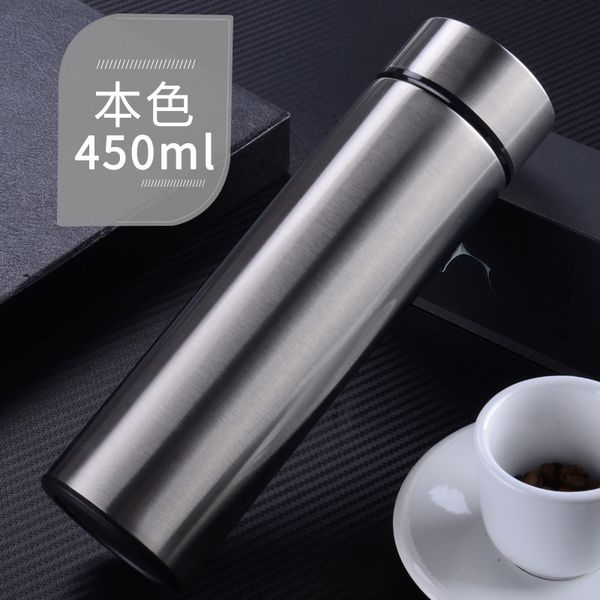 

stainless steel thermal water bottle vacuum insulated flask 450ml insulate thermos tea mug with strainer thermo mug coffee cup b 140 j2