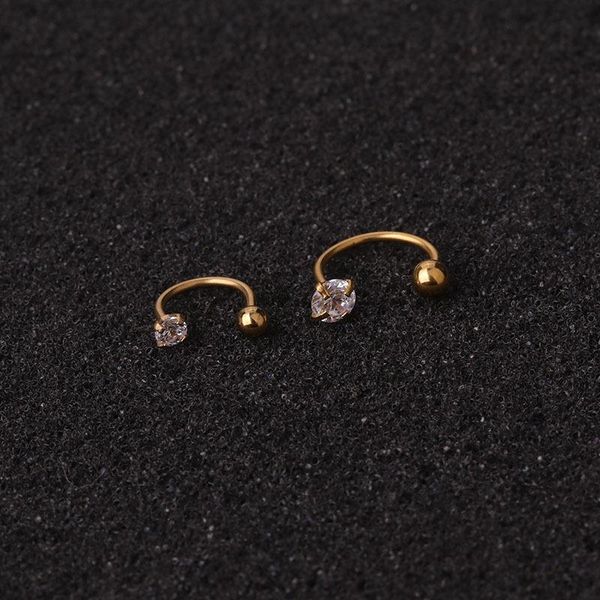 

1 шт. 6 мм 8 мм из нержавеющей стали cz hoop trangus chtify helix hearrage robch ладья daith lobe earge piercing ювелирные изделия h wmtmbb, Silver