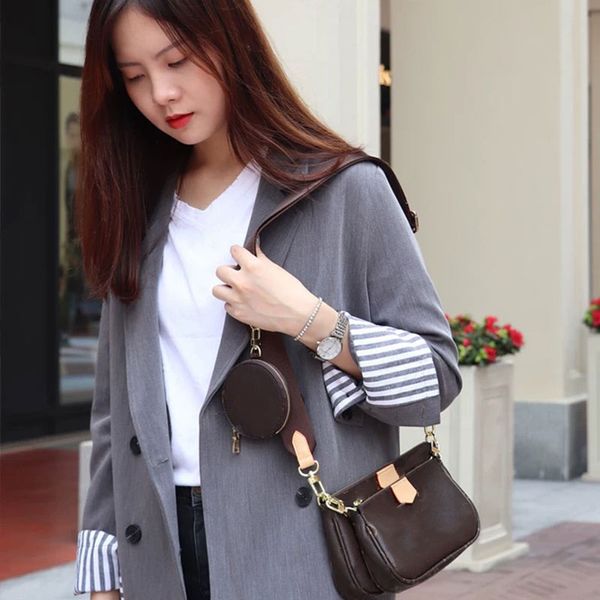 

designer luxury handbag purse flower shoulder crossbody bag multi pochette 3 in 1 evening bag women purses