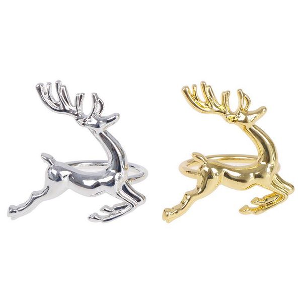 

new napkin rings1pcs gold elk chic napkin rings for place settings wedding receptions christmas thanksgiving and home qylghq