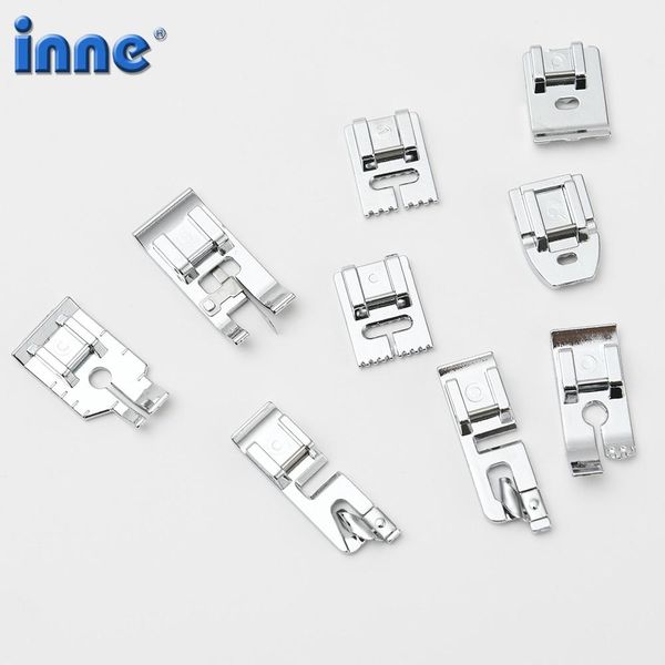 

32 52 62 72 швейные машины прижимные прессы для ног нажмите ноги для brother singer kit плетение слепой стежок закладки застенчивания застен