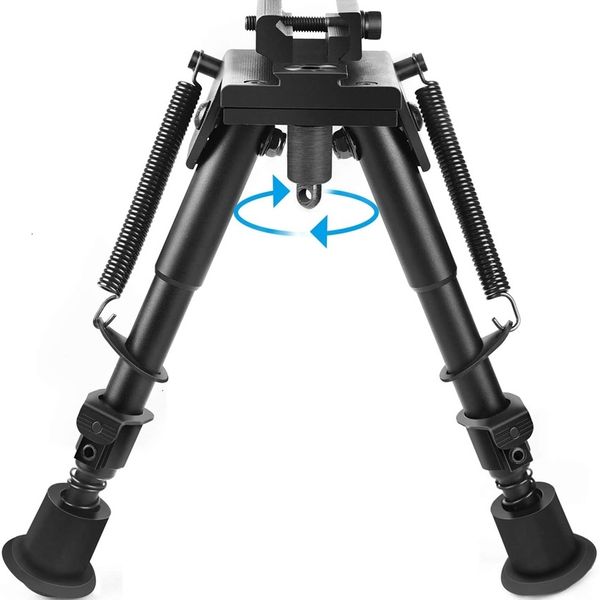 

outdoor 6-9 inches qd sling swivel bipods for picatinny rail