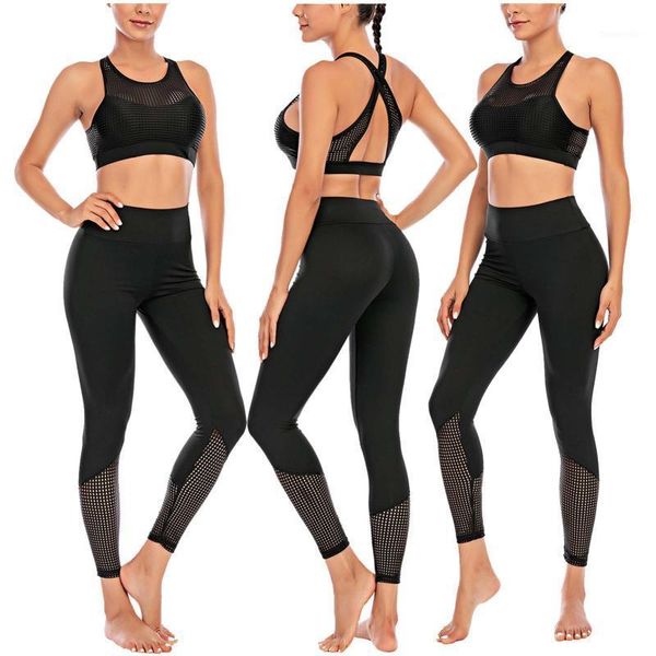 

yoga outfits women push up leggins sport leggings patchwork print high waist stretch strethcy fitness pant set running trousers1, White;red