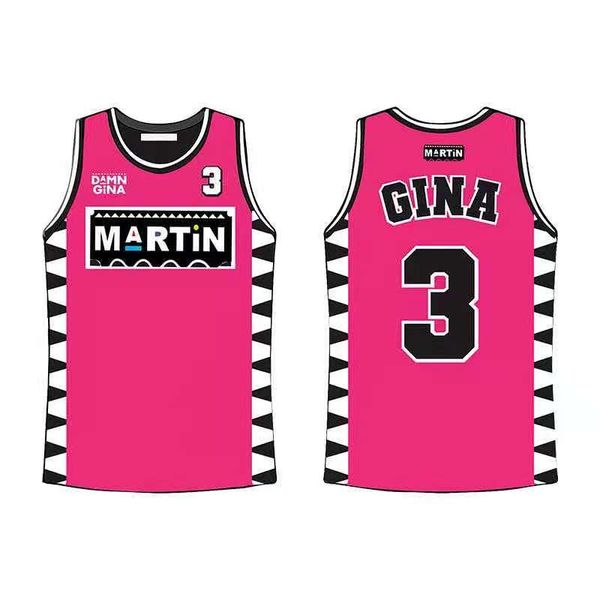 

movie 23# marty mar dawn gina european league jerseys martin shirts martymar 3# ma-rtin gina basketball jersey embroidery mens, Black