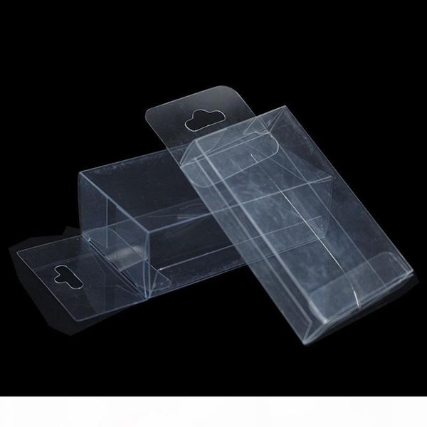

100pcs lot plastic clear pvc box packaging wedding party favor small gift craft storage box transparent candy jewelry pvc