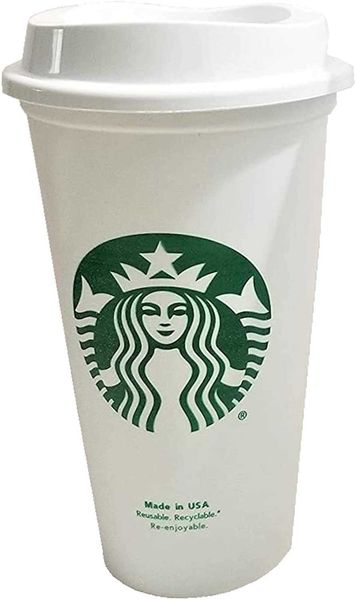 

starbucks reusable travel cup to go coffee (grande 16 oz)ixcr