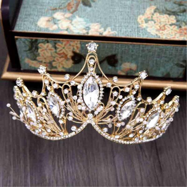 

women`s crown headdress bridal crown princess hairbands headwear women luxury wedding&birthday party gift for women