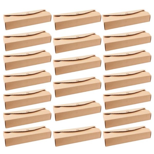 

gift wrap 20 pcs macarons box dessert 4-cavity paper cake carriers for biscuits mooncake