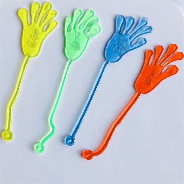

elastic stretchable sticky palm large wall climbing palm trick toy tricky hands