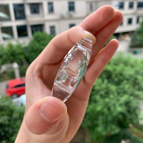 

50 мм suncatcher chinese knot подвески стекло прозрачная люстра кристалл призмы prisms части висит декор вечерние люстра chastelier h jllhmz