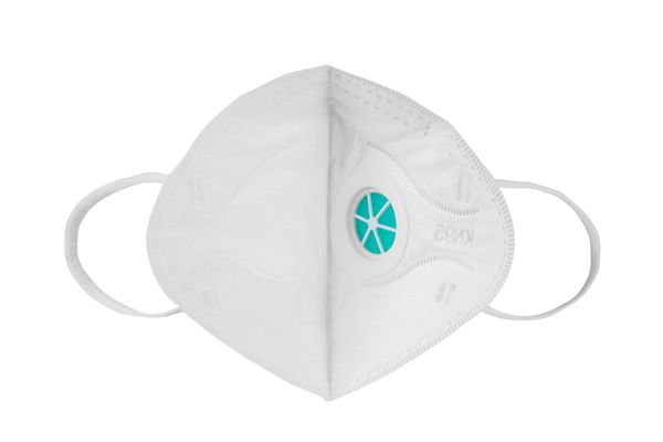

white dust-proof disposable foldable breathing valve protective mask non medical hnn