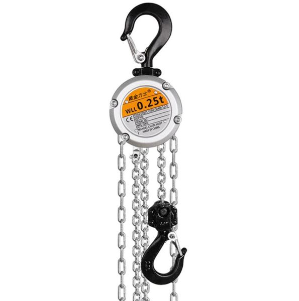 

lifting tools & accessories 0.25t 0.5t mini hand chain hoist hook mount ton capacity lift certificate portable manual lever block manganese