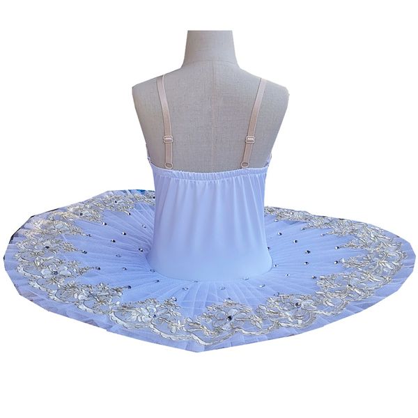 

white professional ballet dress for girls tutu skirts belly dance costumes princess tutu for children pancake dancewear, Black;red