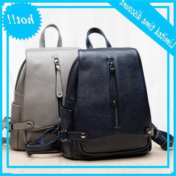 

2020 new fashion anti theft leather women's backpack