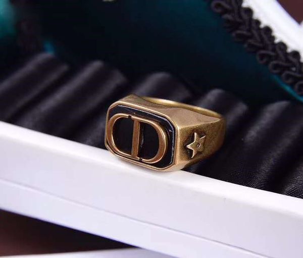 

valentine's day 2021 fashionable new ring the american style ring, Silver