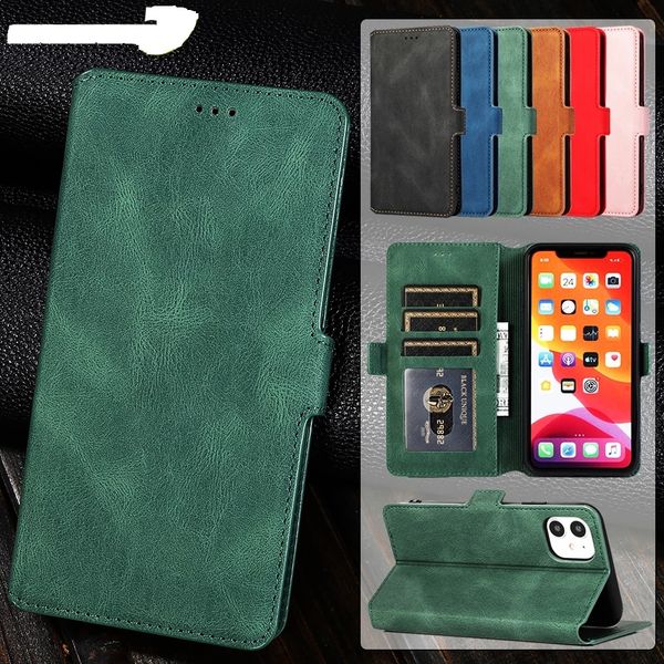 

luxury flip wallet leather case for iphone se 2020 12 mini 11 pro xr xs max 8 7 6 6s plus 5 5s se magnetic card book phone cover