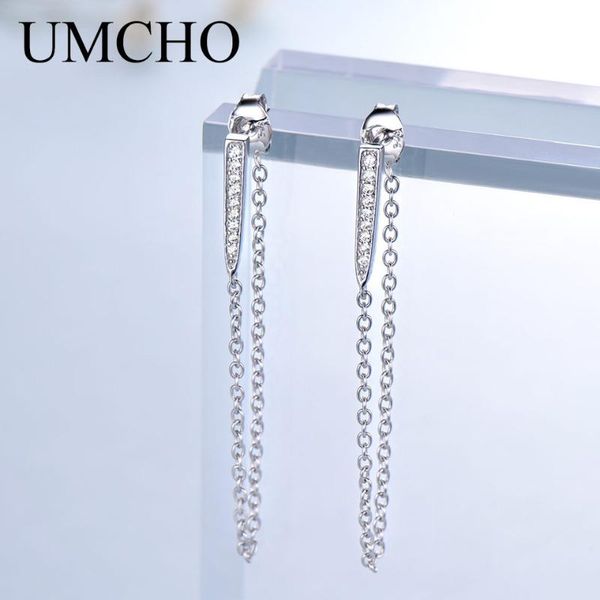 

dangle & chandelier umcho trendy real 925 sterling silver jewelry drop earrings fashion style special birthday gifts party for women fine