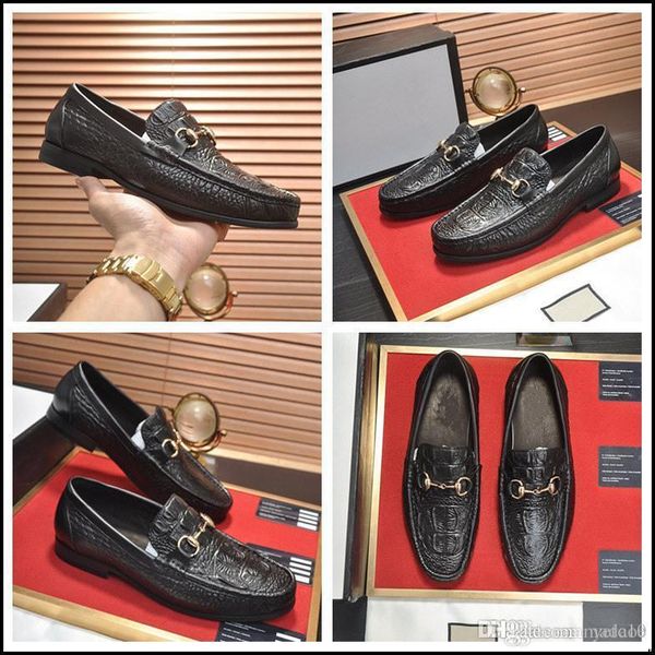 

c6 oxford shoes for men loafers slip on men dress shoes business shoe zapatos de hombre de vestir formal shoes men sapato social 33, Black