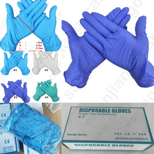 

factoryop15latex disposable grade a work without nitrile powder rubber anti-skid anti-acid protective gloves household c