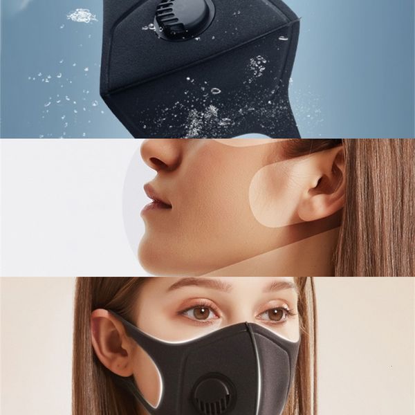 

filters dust mssk reusable face black mask individually packaged washable masks with breathing valve dhl express foutletrkfi