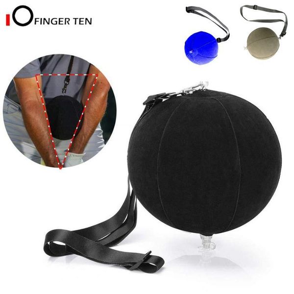 

golf training aids smart inflatable impact swing trainer ball with inflator assist posture correction for beginner golfer1