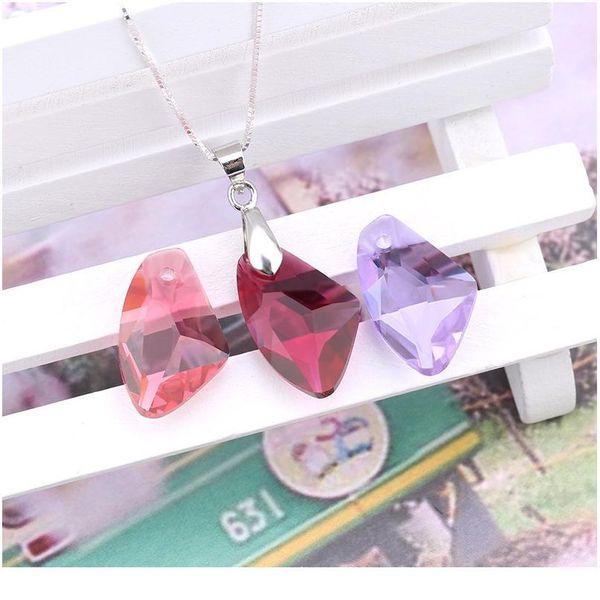 

19mm 6656 galactic vertical pendant austria glass beads crystal beads rhinestone gems for jewelry making diy earring jllcdo