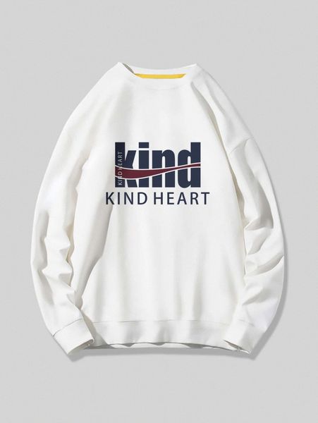 

men letter graphic sweatshirt i7ku#, Black