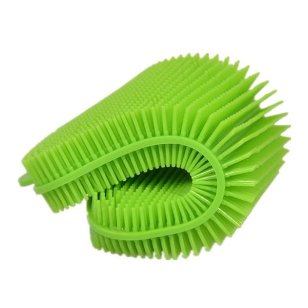 

factory brush antibacterial wash multipurpose bowl brushes universal silicone sponge cleaning dish kitchen gadge
