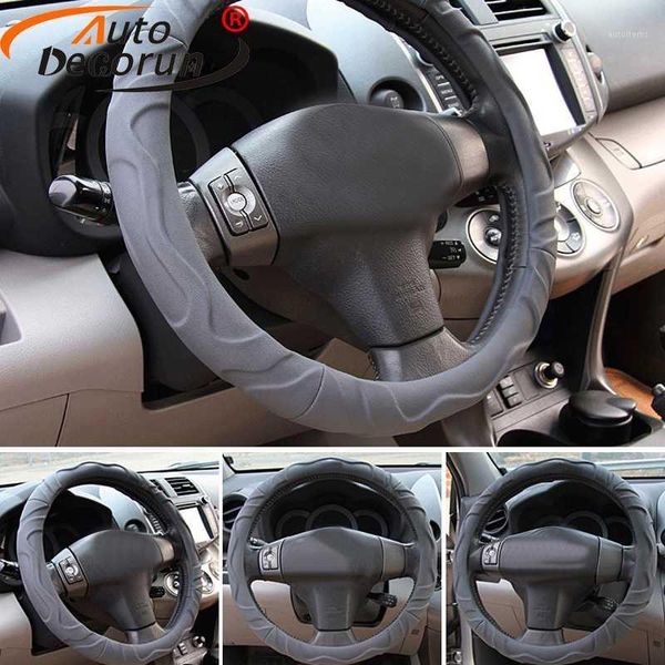 

autodecorun cars steering wheel covers forrenault megane fluence scenic koleos kadjar talisman faux leather cars steering wheels1