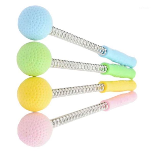 

fitness balls 1pc back hammer portable stick silicone spring for woman man1