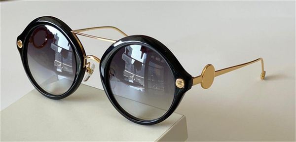 

latest style fashion design sunglasses round frame selling popular style uv400 protection eyewear for women 2366, White;black